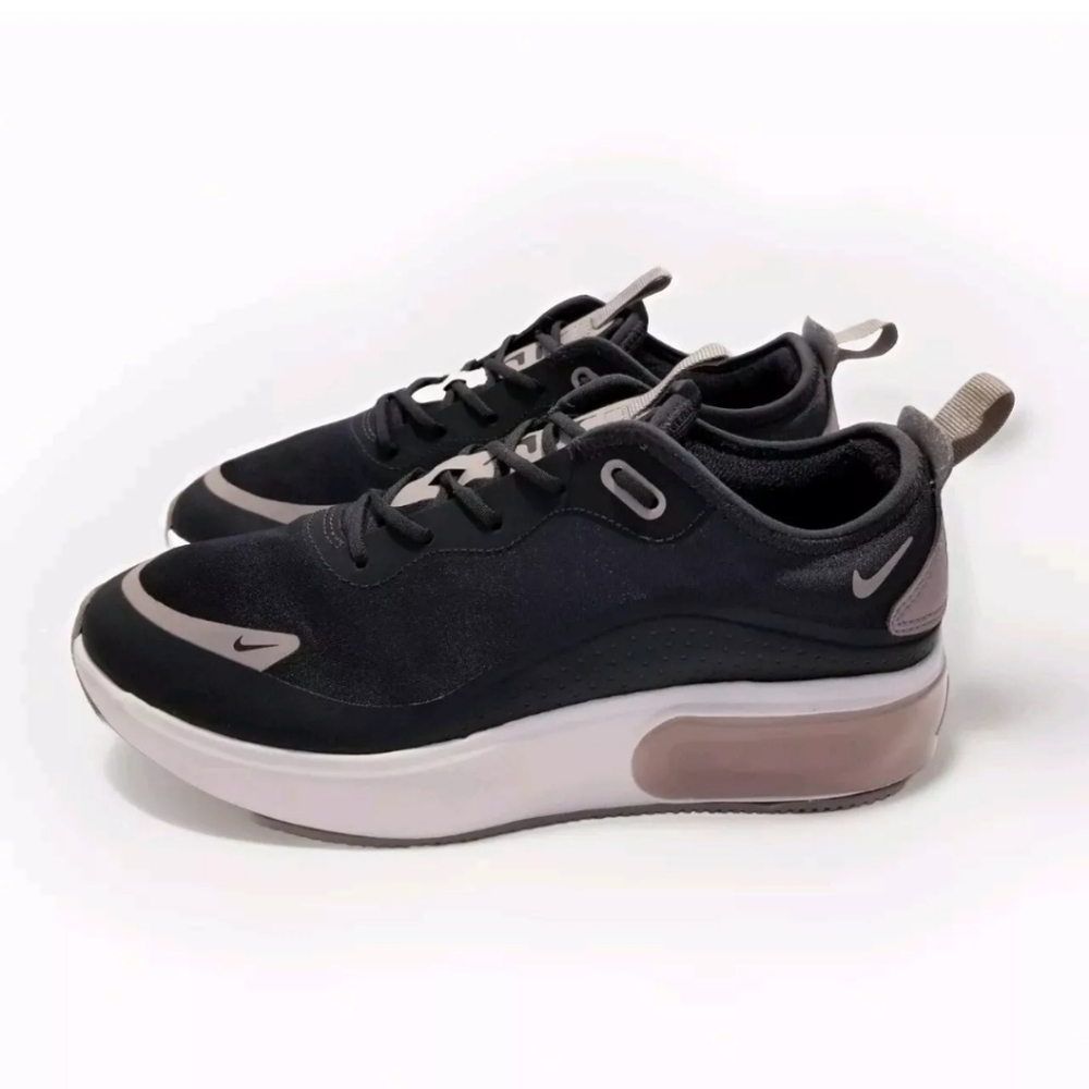 Nike Womens Air Max Dia Black Pumice Sneakers - 8.5